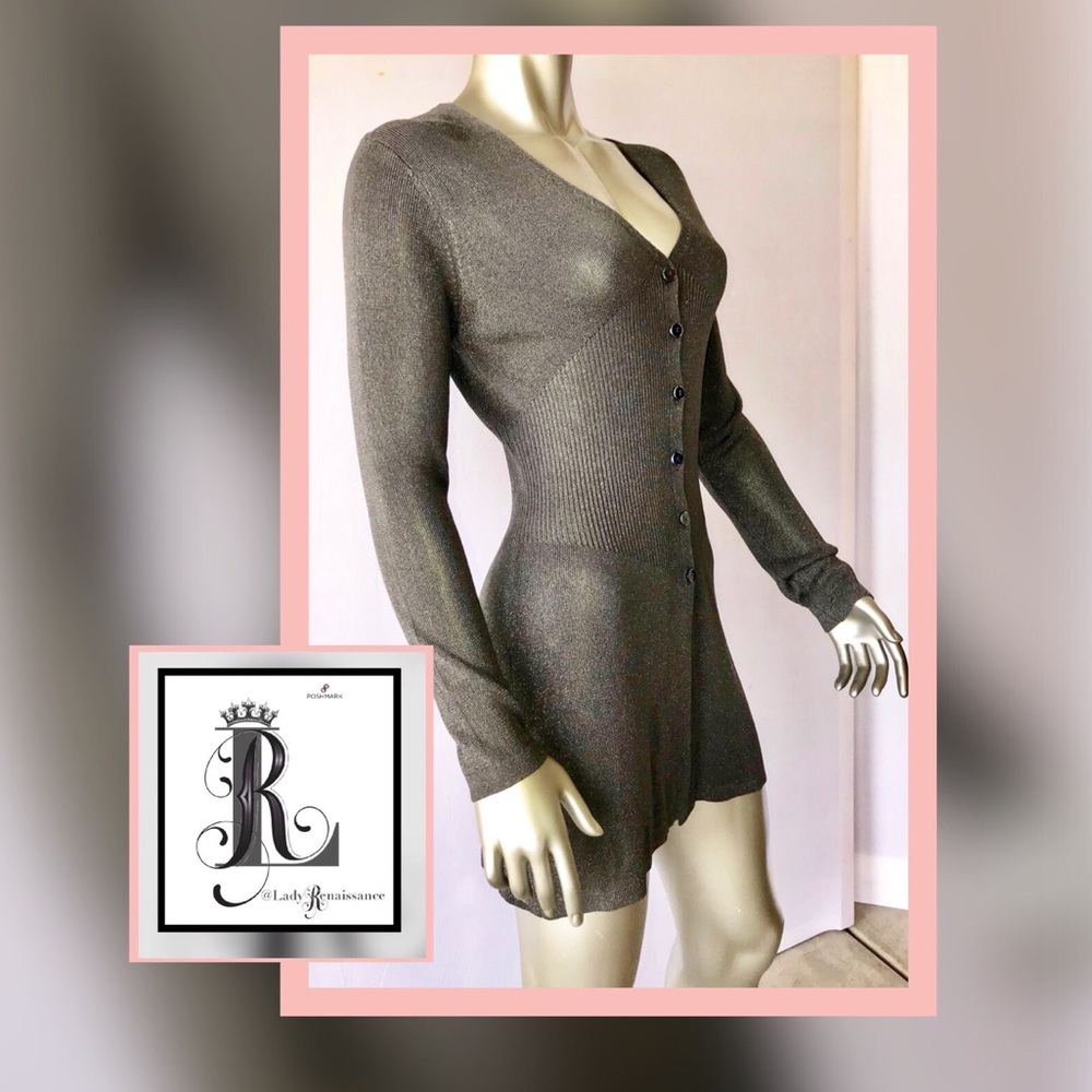 CITI BY YANSI FUGEL TAPERED WAIST TUNIC CARDIGAN
